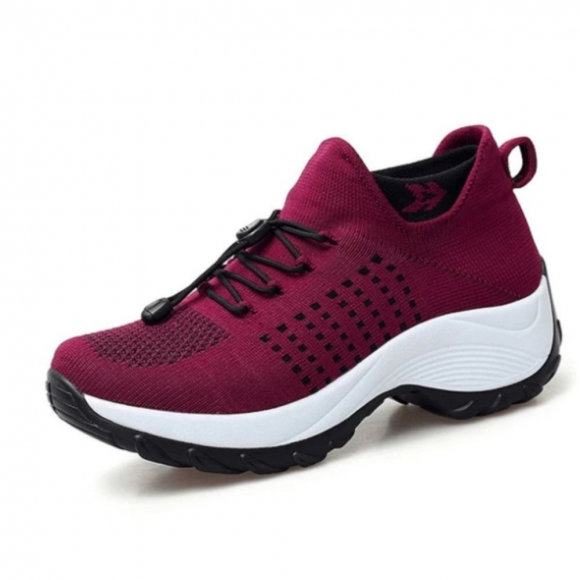 Orthopädische Hallux Valgus Schuhe – OrthoFlex - Rot Orthopädische Hallux Valgus Schuhe – OrthoFlex - Rot