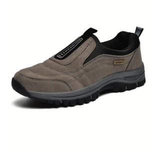 Orthopädische Unterstützender Komfortschuh – VitalStep Unisex - Khakigrau Orthopädische Unterstützender Komfortschuh – VitalStep Unisex - Khakigrau