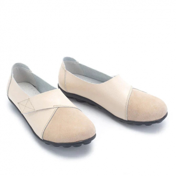 Orthopädische ElegantEase Slipper – Orthopädische Komfort - Beige Orthopädische ElegantEase Slipper – Orthopädische Komfort - Beige