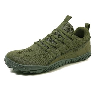 Orthopädische Gesunde & Bequeme Barfußschuhe ErgoFlex Trail VitaStride® - Grün