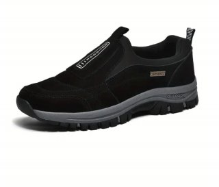 Orthopädische Unterstützender Komfortschuh – VitalStep Unisex - Schwarz Orthopädische Unterstützender Komfortschuh – VitalStep Unisex - Schwarz