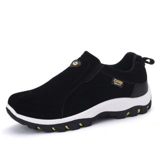 Orthopädische Fersensporn Schuhe – Ergoflex Schmerzlindernder Komfortschuh - Schwarz
