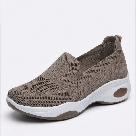 Orthopädische Slip-On Sneakers - Braun Orthopädische Slip-On Sneakers - Braun