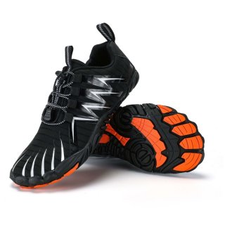 Orthopädische Gesunde & bequeme Barfußschuhe - ErgoFlex - Schwarz