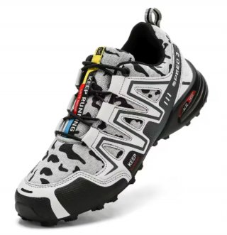 Orthopädische Wanderschuh - ErgoFlex - Unisex - Weiß Orthopädische Wanderschuh - ErgoFlex - Unisex - Weiß