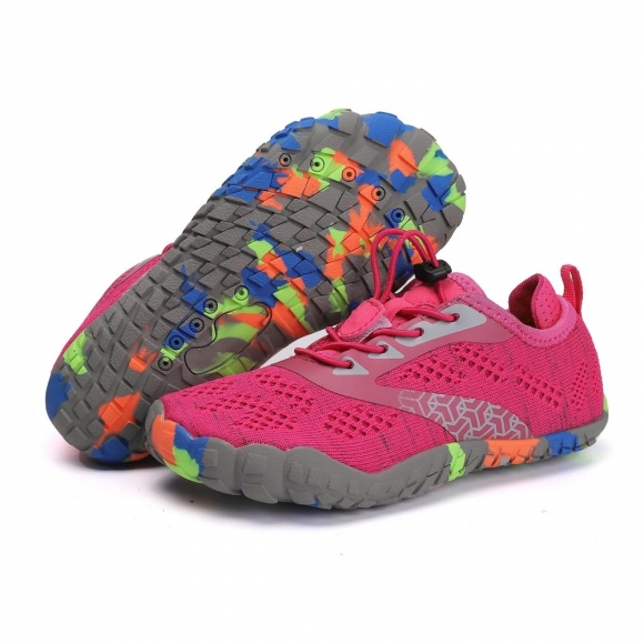 Orthopädische Kinder Barfußschuhe – FreiLauf Kids - Rosa Orthopädische Kinder Barfußschuhe – FreiLauf Kids - Rosa