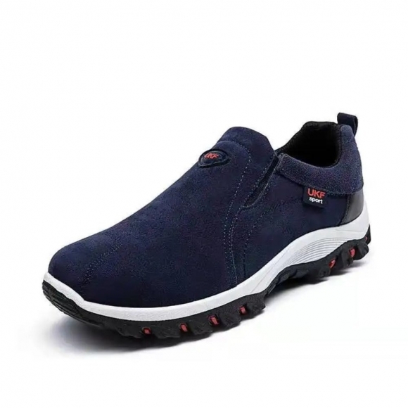 Orthopädische Fersensporn Schuhe – Ergoflex Schmerzlindernder Komfortschuh - Dunkelblau Orthopädische Fersensporn Schuhe – Ergoflex Schmerzlindernder Komfortschuh - Dunkelblau