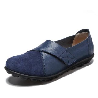Orthopädische ElegantEase Slipper – Orthopädische Komfort - Blau
