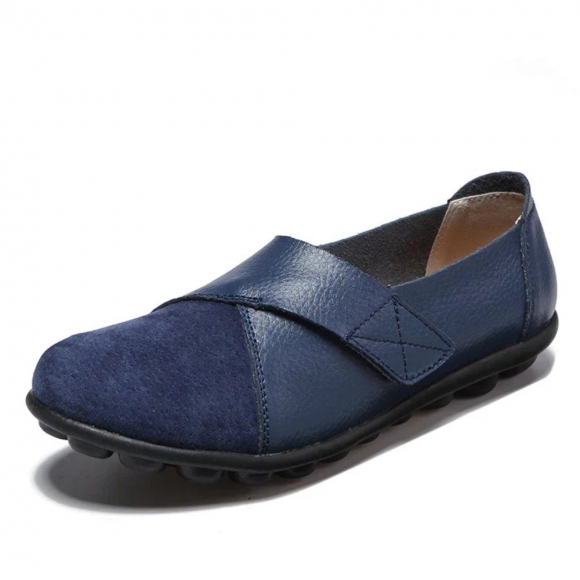 Orthopädische ElegantEase Slipper – Orthopädische Komfort - Blau Orthopädische ElegantEase Slipper – Orthopädische Komfort - Blau