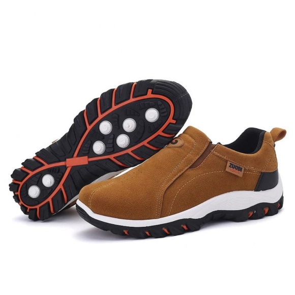 Orthopädische Fersensporn Schuhe – Ergoflex Schmerzlindernder Komfortschuh - Braun Orthopädische Fersensporn Schuhe – Ergoflex Schmerzlindernder Komfortschuh - Braun