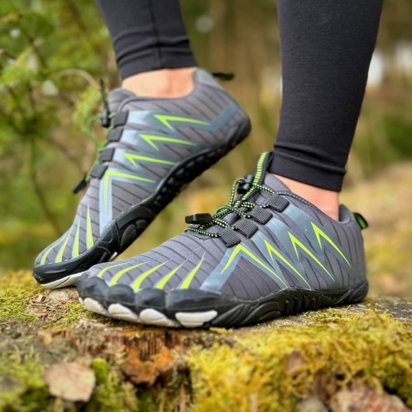 Orthopädische Gesunde & bequeme Barfußschuhe - ErgoFlex - Grau Orthopädische Gesunde & bequeme Barfußschuhe - ErgoFlex - Grau