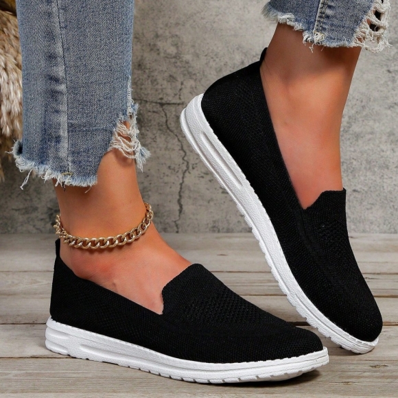Orthopädische Sommerschuhe – AirFlex - Schwarz Orthopädische Sommerschuhe – AirFlex - Schwarz