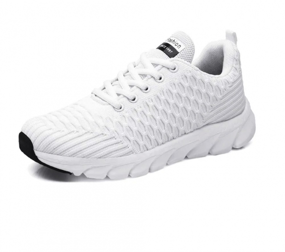 Orthopädische Damen Sneaker mit Komfort - Weiß Orthopädische Damen Sneaker mit Komfort - Weiß