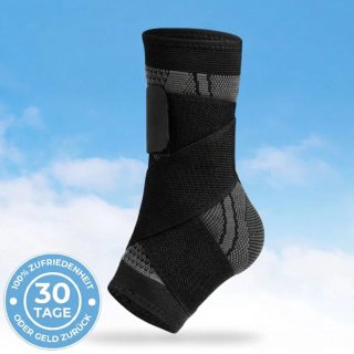 Orthopädische FLEXSOLE Pro – Schmerzlindernde & Stützende Fußbandage bei Fersenschmerzen - Schwarz Orthopädische FLEXSOLE Pro – Schmerzlindernde & Stützende Fußbandage bei Fersenschmerzen - Schwarz