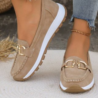 Orthopädische Stilvolle Damen-Loafers - Beige