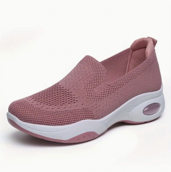 Orthopädische Slip-On Sneakers - Rosa Orthopädische Slip-On Sneakers - Rosa