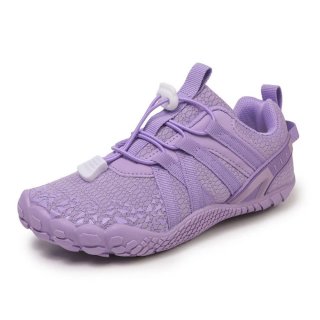 Orthopädische Flexible Barfußschuhe für Kinderfüße - FlexiFit Active - Lila