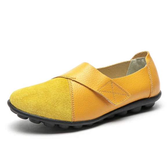 Orthopädische ElegantEase Slipper – Orthopädische Komfort - Gelb Orthopädische ElegantEase Slipper – Orthopädische Komfort - Gelb