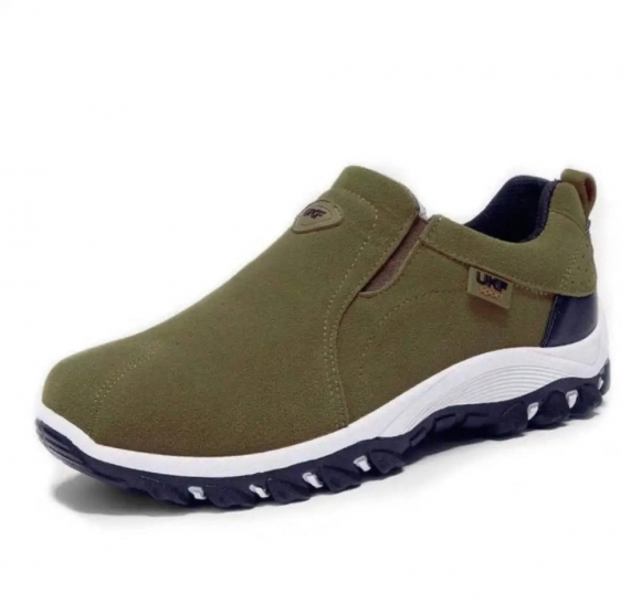 Orthopädische Fersensporn Schuhe – Ergoflex Schmerzlindernder Komfortschuh - Olivgrün Orthopädische Fersensporn Schuhe – Ergoflex Schmerzlindernder Komfortschuh - Olivgrün