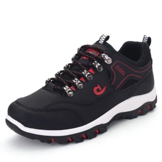 Orthopädische Wanderschuhe - Ergoflex - Schwarz