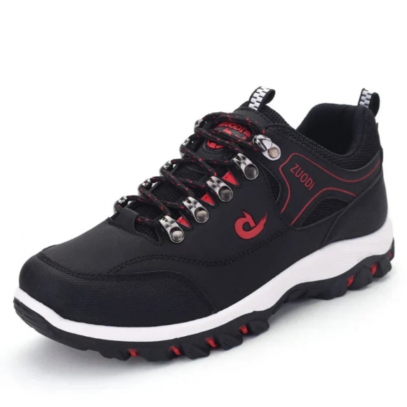 Orthopädische Wanderschuhe - Ergoflex - Schwarz Orthopädische Wanderschuhe - Ergoflex - Schwarz