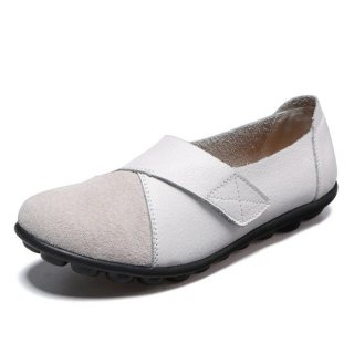 Orthopädische ElegantEase Slipper – Orthopädische Komfort - Weiß