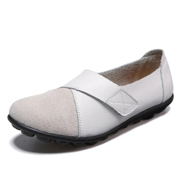 Orthopädische ElegantEase Slipper – Orthopädische Komfort - Weiß Orthopädische ElegantEase Slipper – Orthopädische Komfort - Weiß