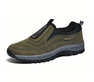 Orthopädische Unterstützender Komfortschuh – VitalStep Unisex - Olivgrün Orthopädische Unterstützender Komfortschuh – VitalStep Unisex - Olivgrün