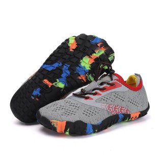 Orthopädische Kinder Barfußschuhe – FreiLauf Kids - Grau