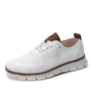 Orthopädische Bequeme Herren Sneaker – Stil und Komfort für jeden Tag - Weiß