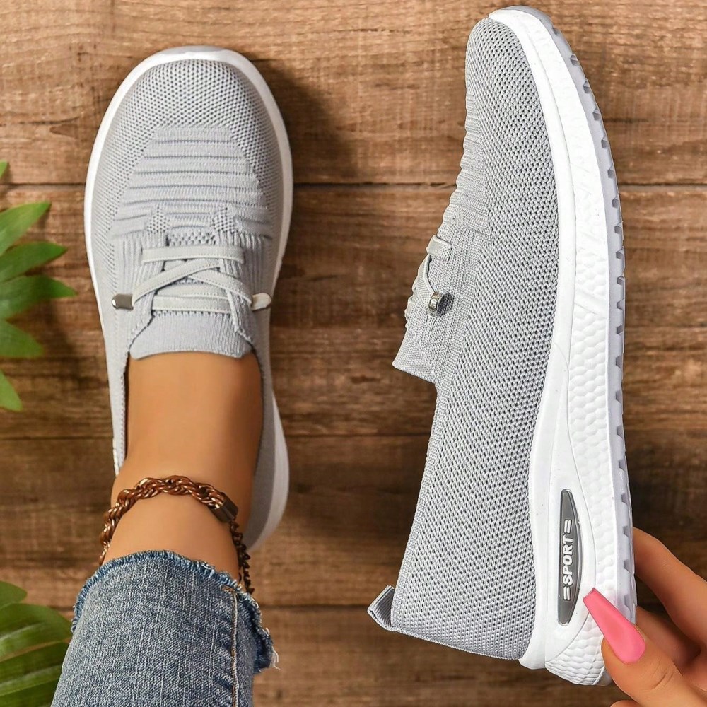 Orthopädische Fersensporn Damen Schuhe – Eleganter Komfort für empfindliche Füße - Grau