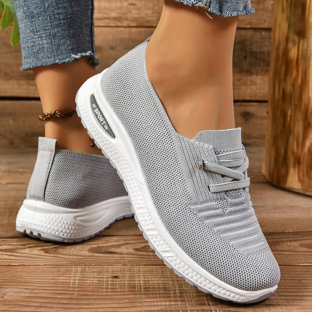 Orthopädische Fersensporn Damen Schuhe – Eleganter Komfort für empfindliche Füße - Grau