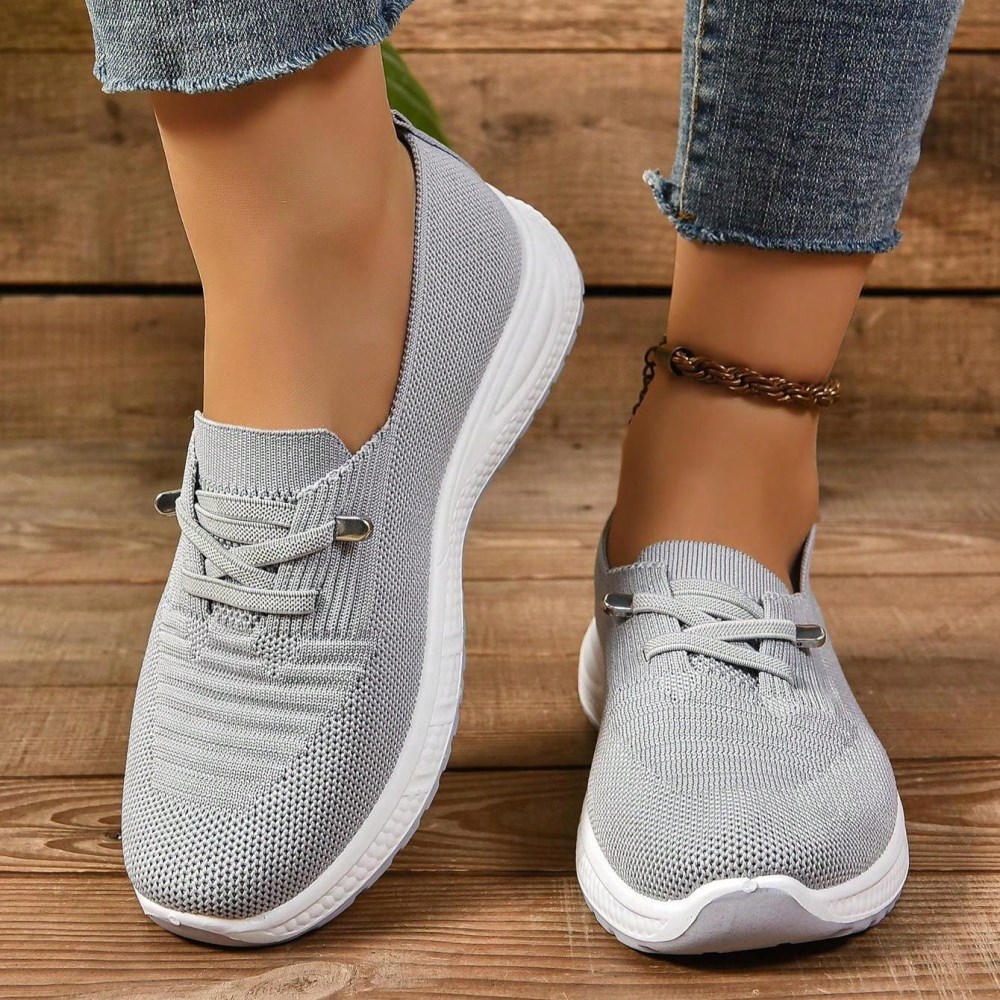Orthopädische Fersensporn Damen Schuhe – Eleganter Komfort für empfindliche Füße - Grau