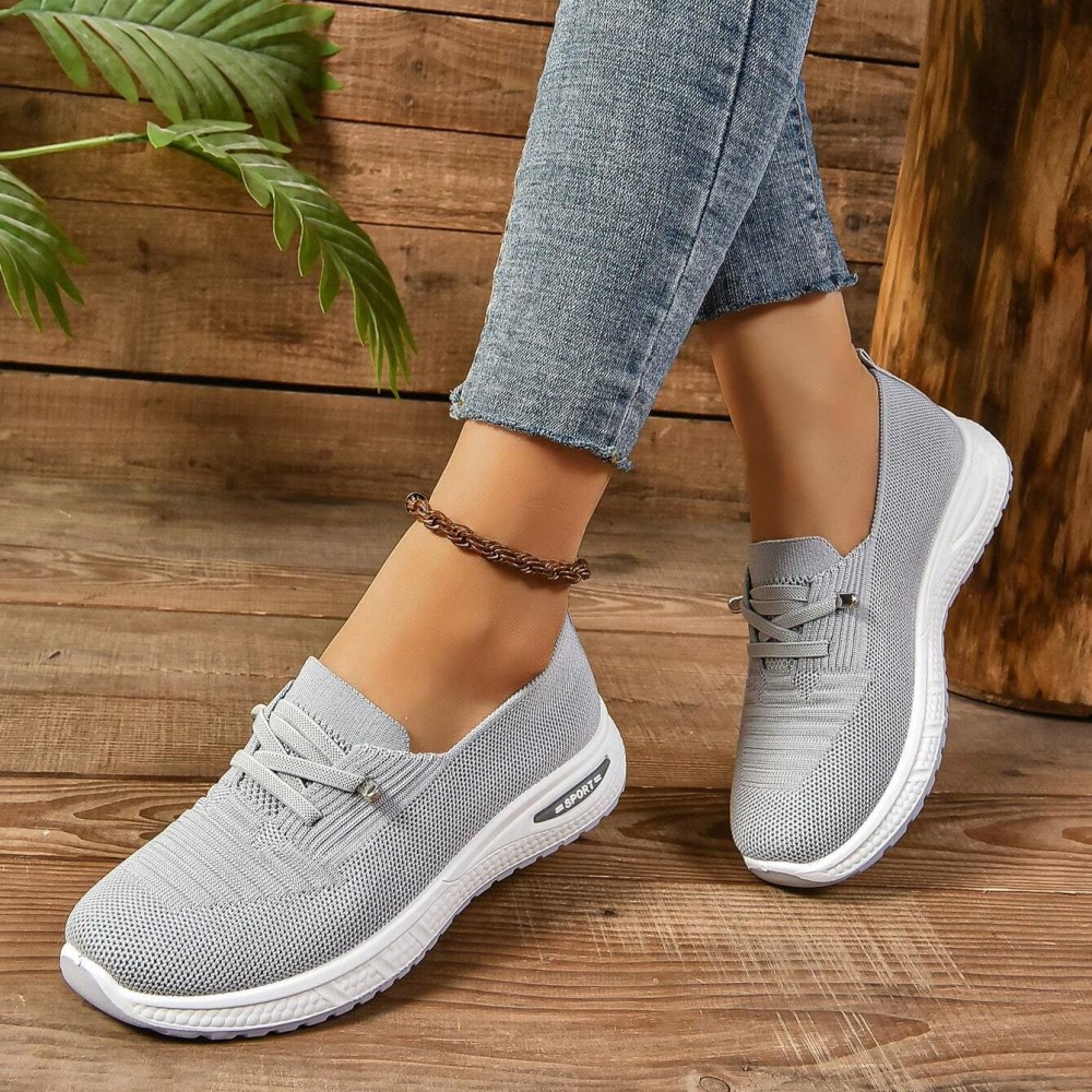 Orthopädische Fersensporn Damen Schuhe – Eleganter Komfort für empfindliche Füße - Grau