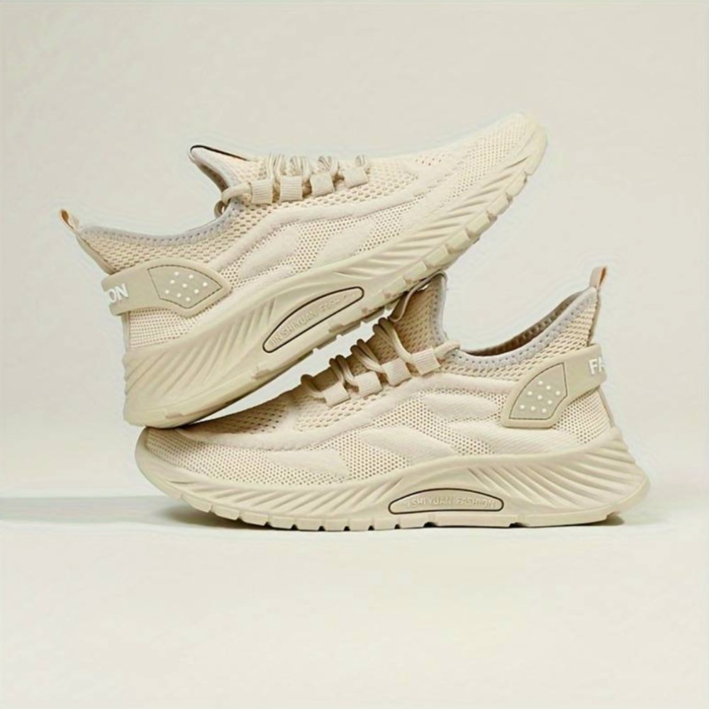 Orthopädische CLOUD Pro – Ergonomische & Leichte Damen-Sneaker mit breiter Zehenbox (Unisex) - Beige