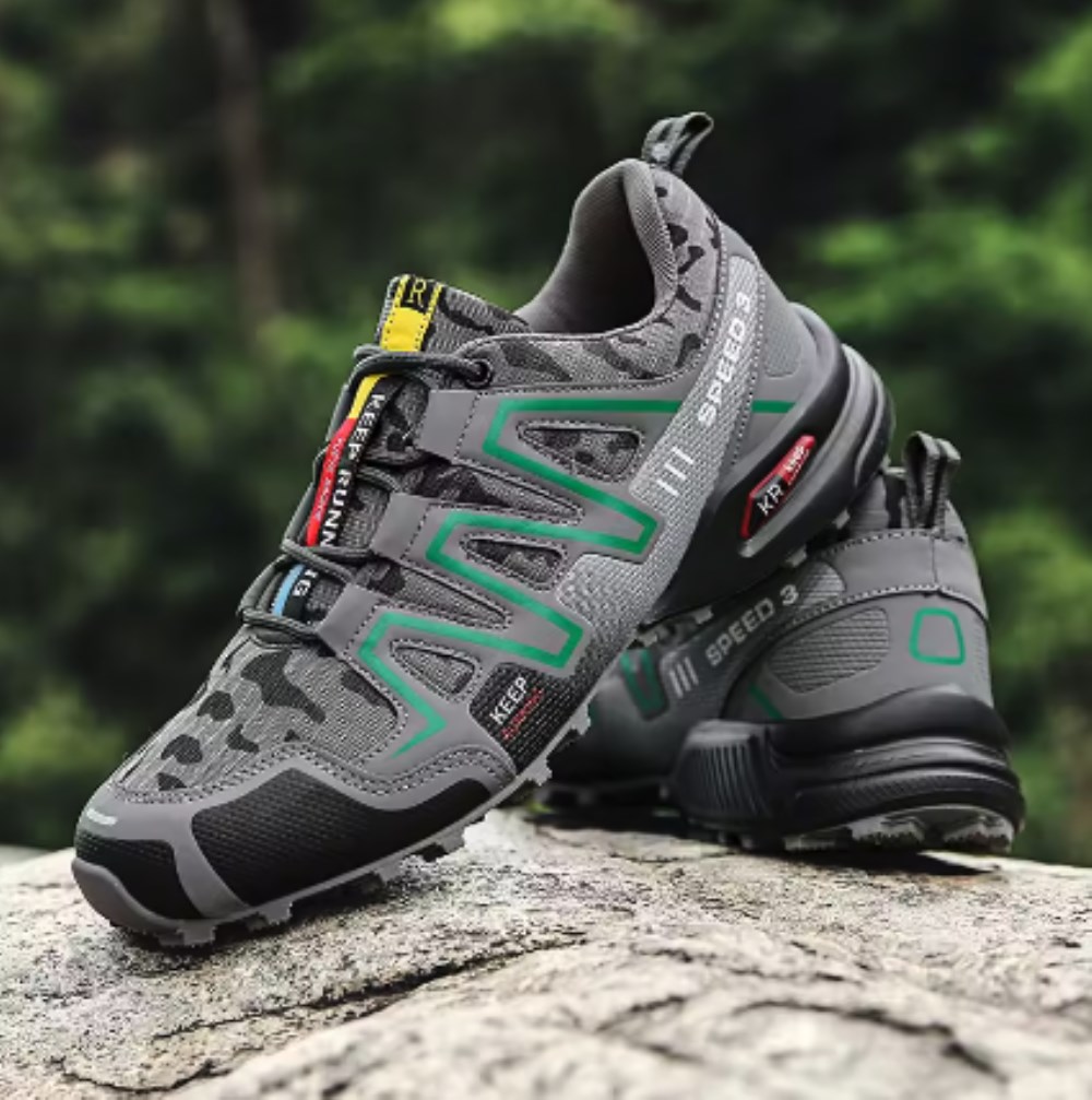 Orthopädische Wanderschuh - ErgoFlex - Unisex - Dunkgelgrau