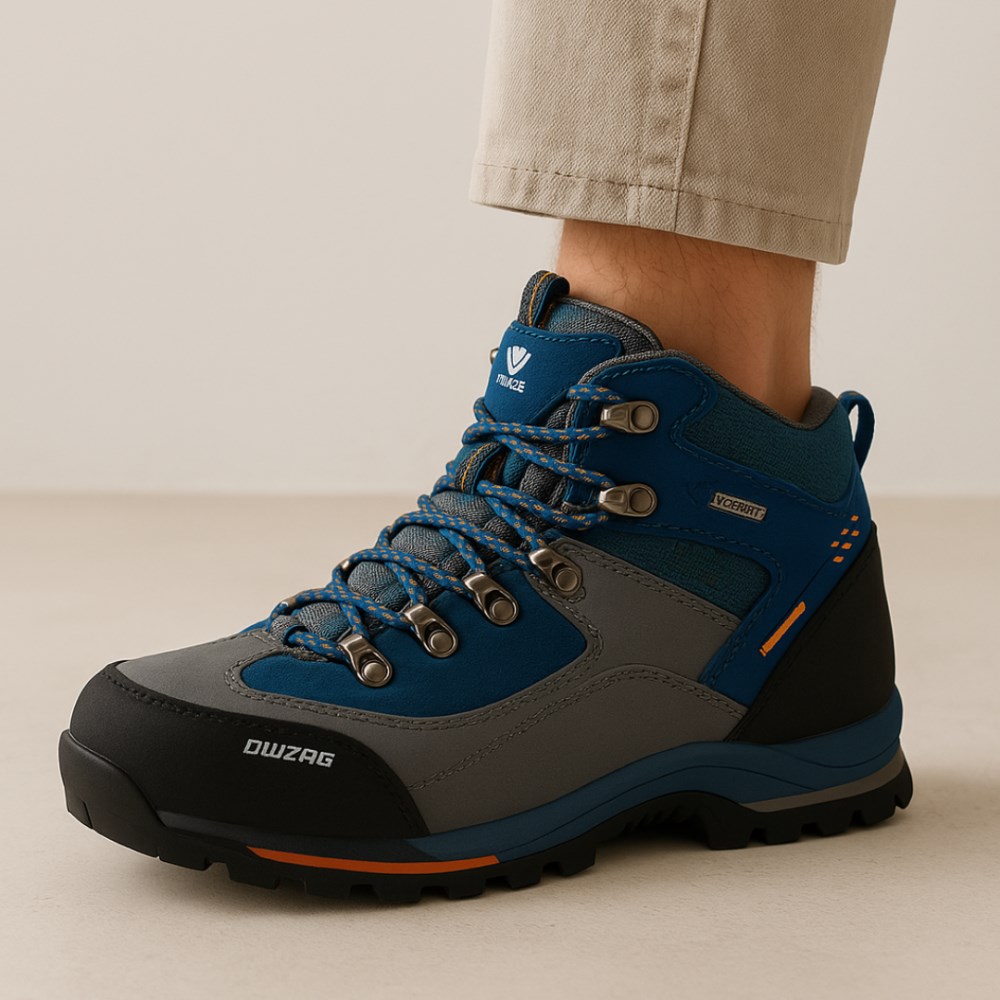 Orthopädische Wanderschuhe für Herren - Flexmove - Blau