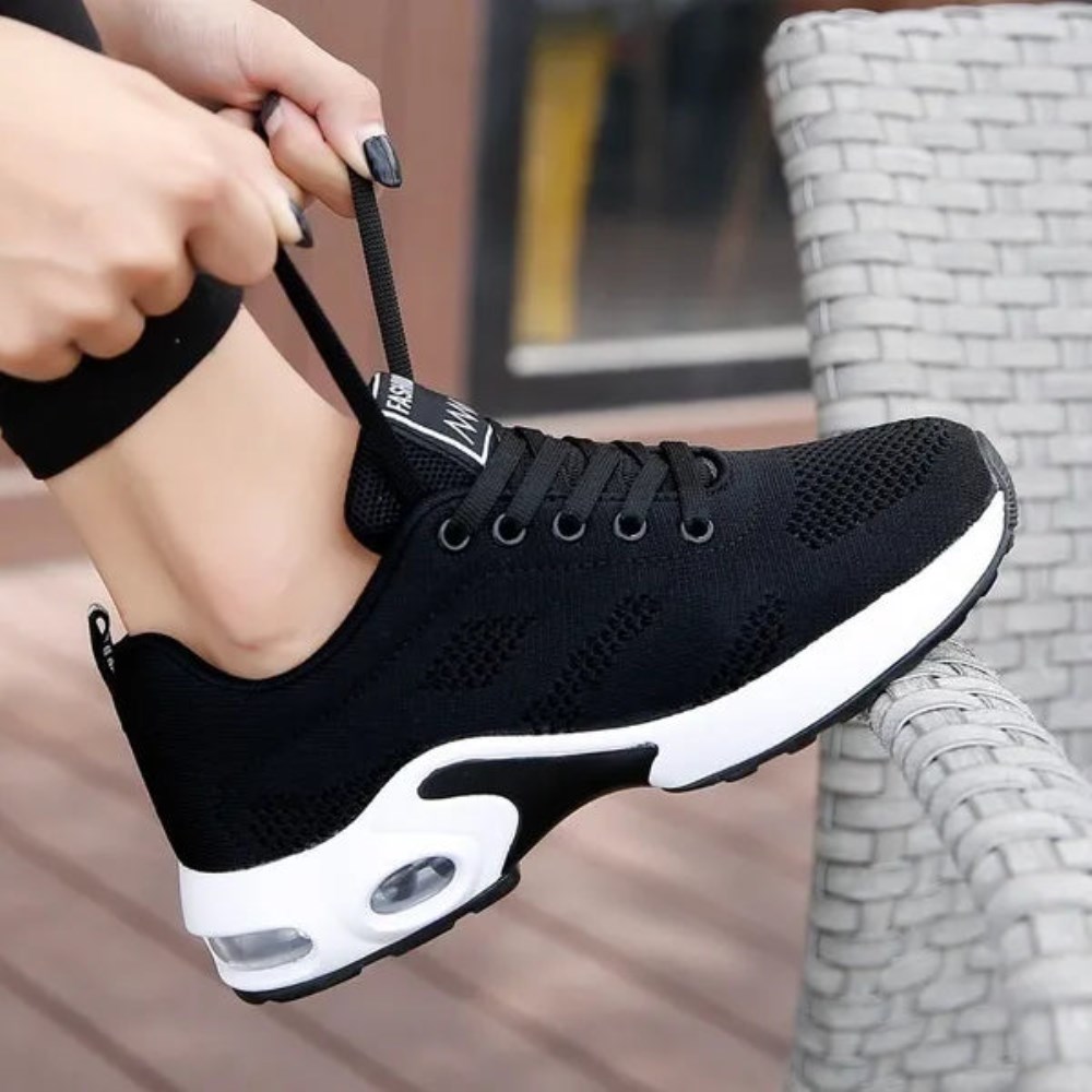 Orthopädische Sportschuhe - AirFlex - Schwarz