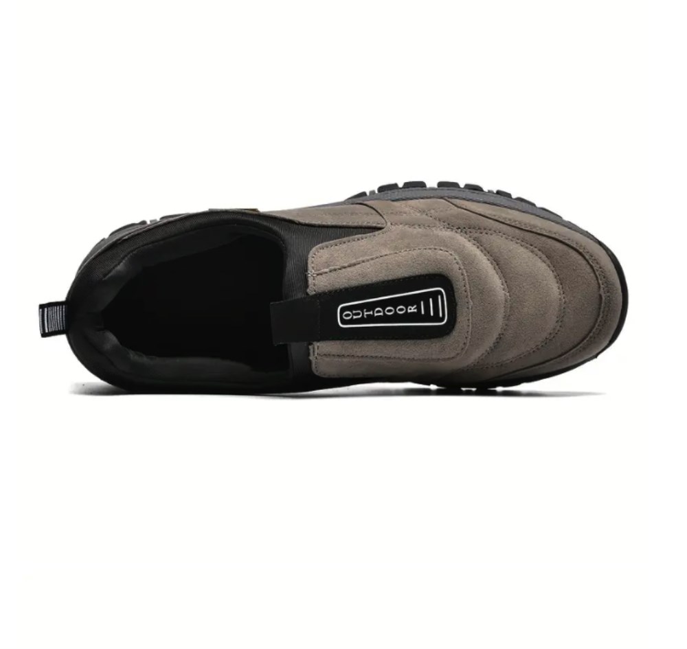Orthopädische Unterstützender Komfortschuh – VitalStep Unisex - Khakigrau