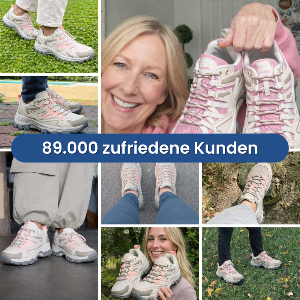 Orthopädische Wanderschuh für Damen - Flexmove - Grau