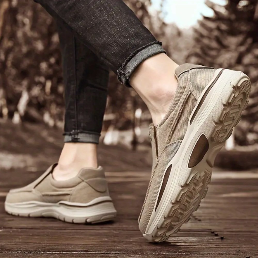 Orthopädische Stylische und Schmerzfreie Sneaker - Unisex - Khaki
