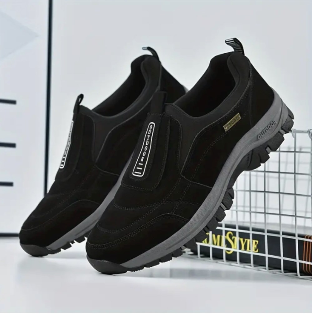 Orthopädische Unterstützender Komfortschuh – VitalStep Unisex - Schwarz