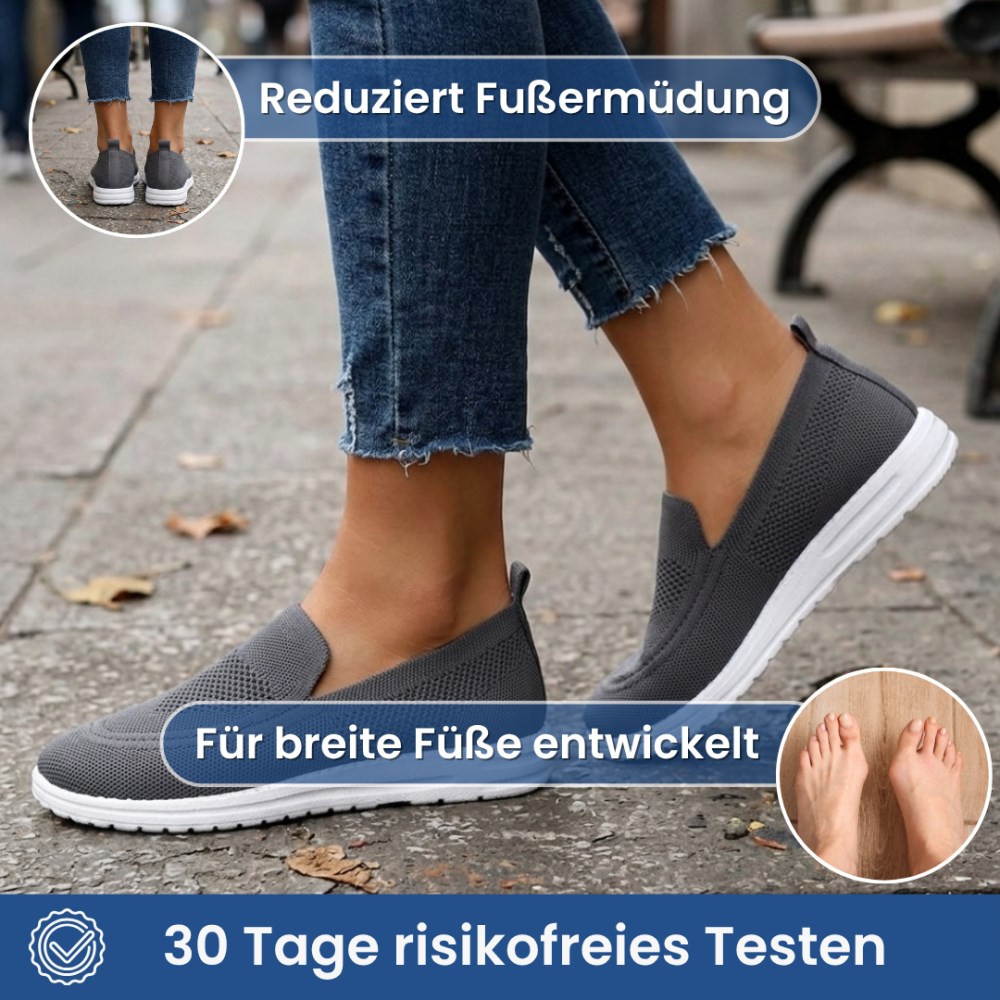 Orthopädische Sommerschuhe – AirFlex - Dunkelgrau