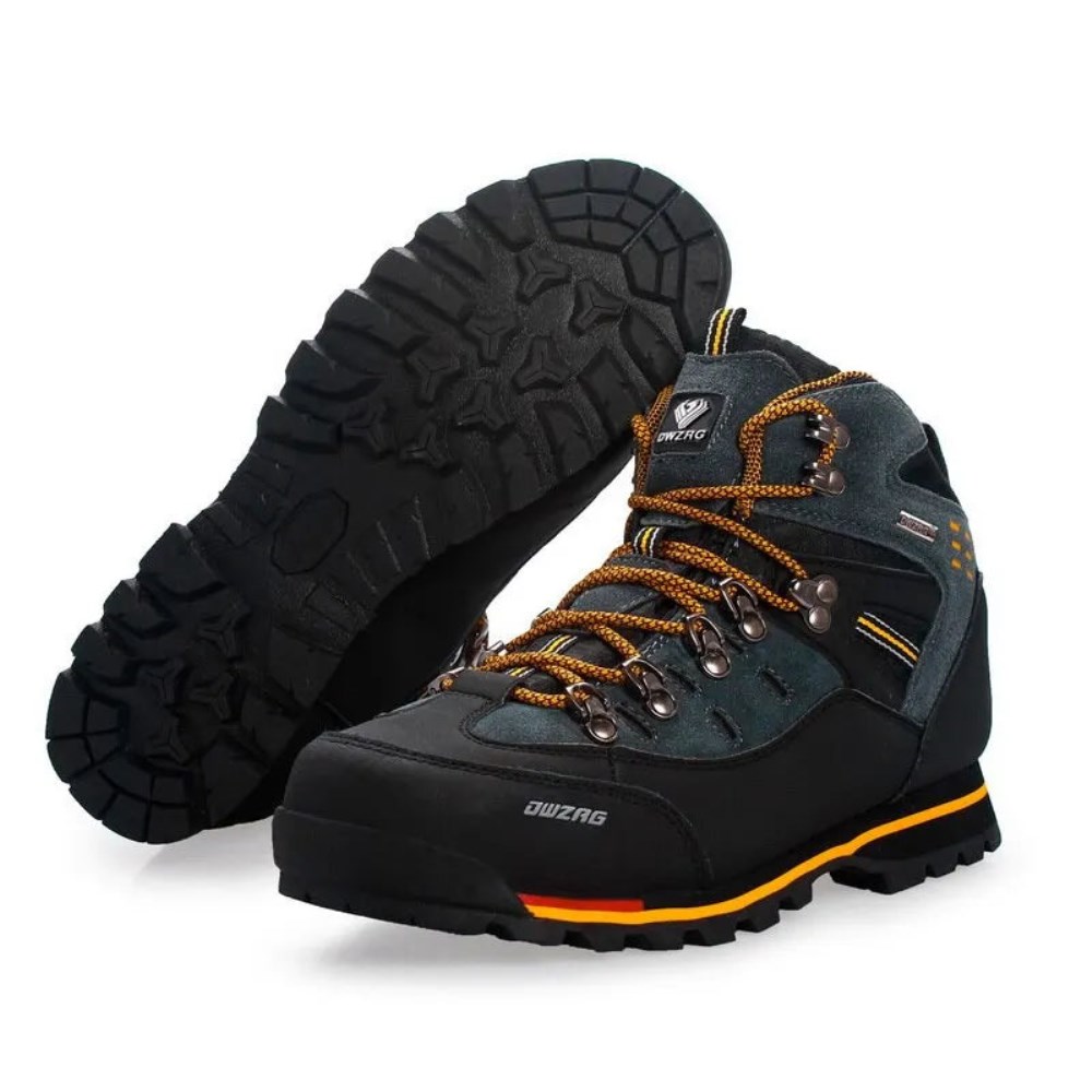 Orthopädische Wanderschuhe für Herren - Flexmove - Orange