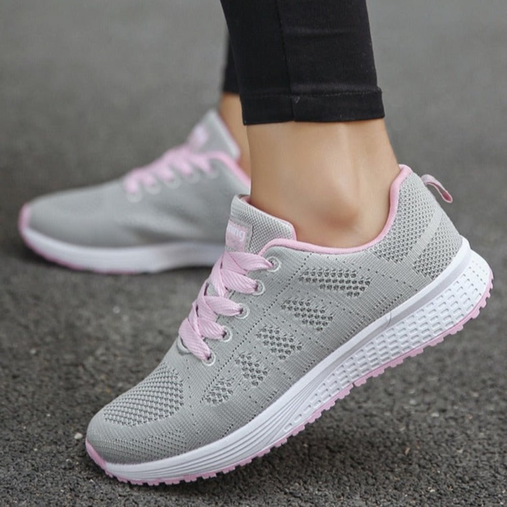 Orthopädische Freizeitschuhe - Orthoflex für Damen - Gräulich-Pink