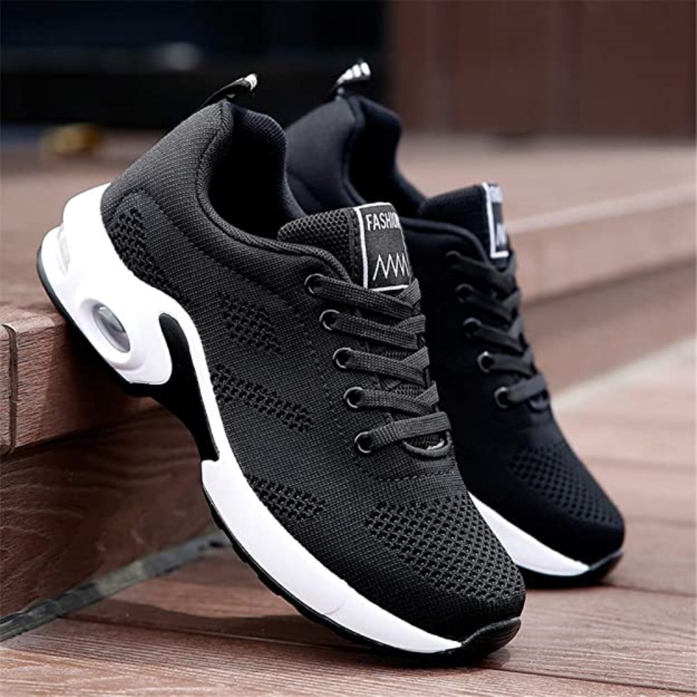 Orthopädische Sportschuhe - AirFlex - Schwarz