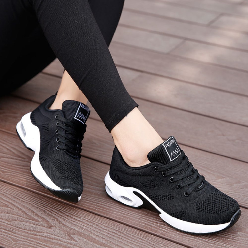 Orthopädische Sportschuhe - AirFlex - Schwarz