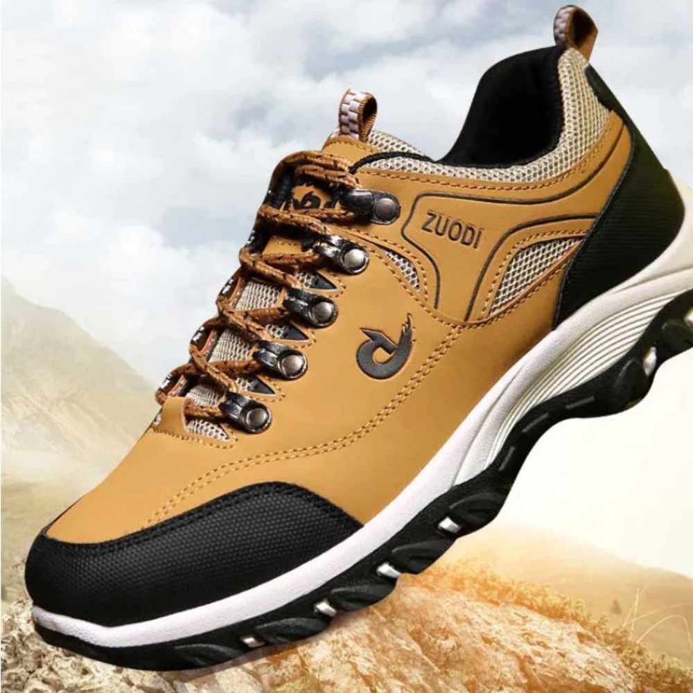 Orthopädische Wanderschuhe - Ergoflex - Braun