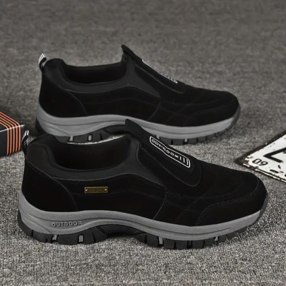 Orthopädische Unterstützender Komfortschuh – VitalStep Unisex - Schwarz