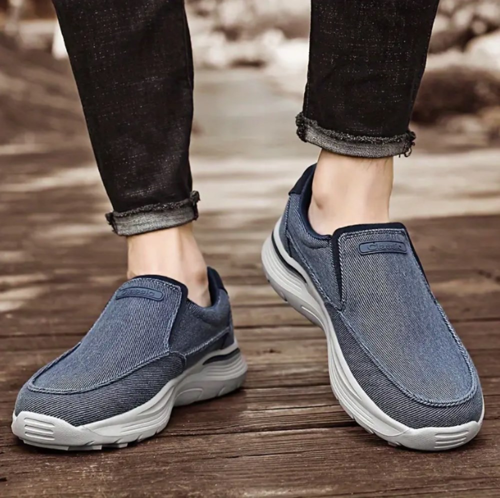 Orthopädische Stylische und Schmerzfreie Sneaker - Unisex - Blau